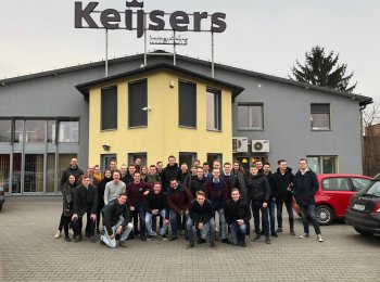 Students visit production location in Bochnia (PL)